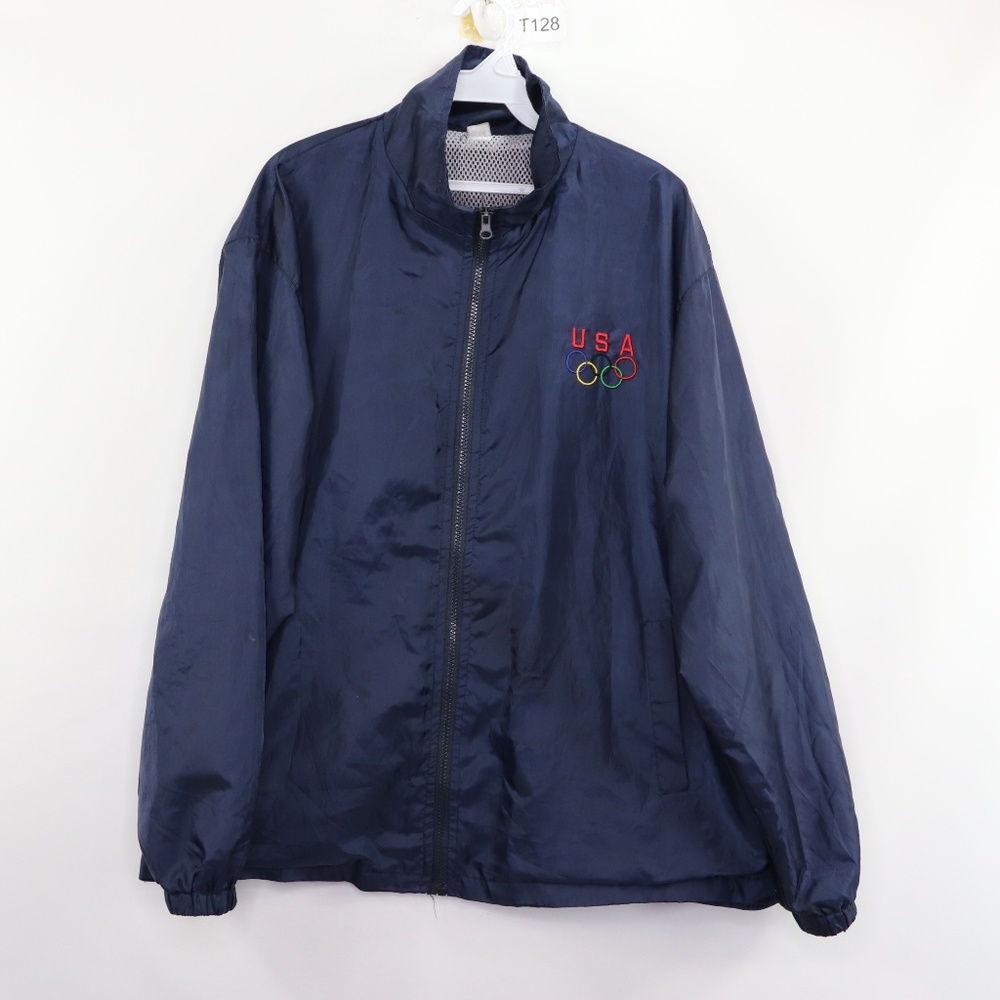Vintage Usa Olympics Spell Out Windbreaker Jacket